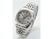 ロレックス 116234 デイトジャスト 自動巻き ローマン（グレー