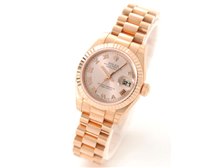 ロレックス 179175 デイトジャスト 自動巻き ローマン（ピンク