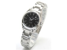 OMEGA 磨き済 2577.50 シーマスター アクアテラ ブラック クォーツ オメガ / OMEGA シーマスター アクアテラ クォーツ 2577.50