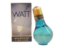 ワット WATT オードトワレ ブルー 電球型 香水 廃盤レア希少　3個セット ワット WATT オードトワレ ブルー 電球型 香水 廃盤レア希少 3個セット