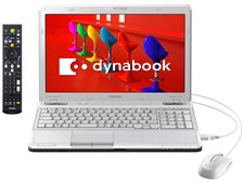 東芝 ノートパソコン dynabook Qosmio T550/T4BW/品