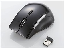 エレコム マウス ワイヤレス (レシーバー付属) Mサイズ 5ボタン (戻る・進むボタン搭載) BlueLED ブラック M-BL22DBBK d2ldlup Amazon.co.jp: エレコム マウス ワイヤレス (レシーバー付属) M