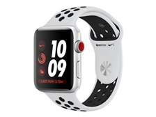 Apple Apple Watch Nike+ Series 3 GPS+Cellularモデル 42mm スポーツ ...