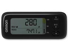 me】OMRON カロリースキャン HJA-405T-W ブラック 活動量計 HJA-405T