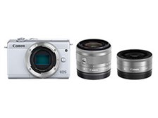 大得価新作ぱる様専用 美品 CANON EOS M200 ダブルレンズキット デジタルカメラ