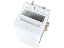 タイムセール❤️縦型洗濯機 Panasonic NA-FA80H9-W WHITE