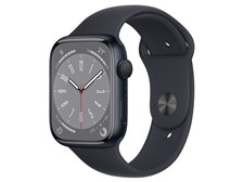 Apple Watch  8 GPSモデル 45mm オレンジスポーツバンド