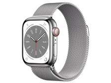 Apple Apple Watch Series 8 GPS+Cellularモデル 41mm ステンレス ...