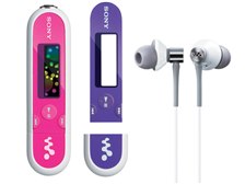 SONY NW-E044 ホットピンク&グラマラスパープル (8GB) 価格比較 - 価格.com