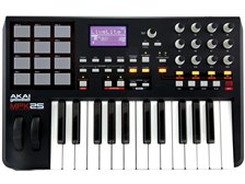 [中古]AKAI MPK mini 25鍵 MIDIコントローラー AKAI MPK mini MK3 25鍵 USB MIDIキーボードコントローラー