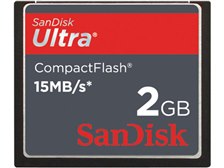 【新品訳あり(箱きず・やぶれ)】 SANDISK　コンパクトフラッシュ　SDCFH-002G-J61　2GB