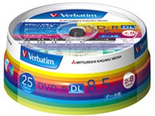 Verbatim DVD-R DL データ用（25枚）　 6個　計150枚 Verbatim DHR85HP25V1 (DVD-R DL 8倍速 25枚組) 価格比較 - 価格.com