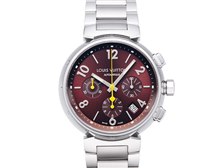 ルイヴィトンタンブールQ11212 クロノグラフ　時計 Q1121 LOUIS VUITTON（ルイヴィトン） タンブール クロノグラフ 中古