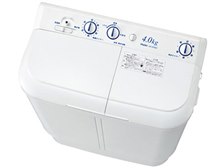 洗濯機 　4kg　二槽式洗濯機　 ハイアール　 JW-W40E　 二層　洗濯4.0kg 底面糸くずフィルター採用 送料無料＆メーカー直送）（代引き不可） ハイアール（Haier