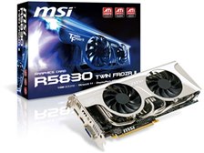 MSI R5830 Twin Frozr II (PCIExp 1GB) 価格比較 - 価格.com
