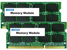 IODATA AP-SDY1066-4GX2 (SODIMM DDR3 PC3-8500 4GB 2枚組 Mac) オークション比較 - 価格.com