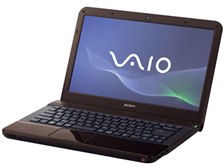 SONY VAIO Eシリーズ [14型ワイド] VPCEA1AFJ 価格比較 - 価格.com