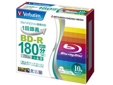 【新品(開封のみ)】 Verbatim　ブルーレイディスク VBR130YMDP10V1　BD-R 4倍速 10枚組 Verbatim VBR130YP10V1 [BD-R 4倍速 10枚組] 価格比較 - 価格.com