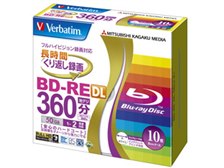 三菱ケミカルメディア Verbatim VBE260NP10V1 [BD-RE DL 2倍速 10枚組