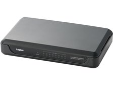ロジテック LAN-GSW08/PHB [ブラック] 価格比較 - 価格.com