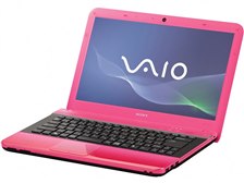 色がやはり好きっ！』 SONY VAIO Eシリーズ VPCEA4AFJ Core i3搭載