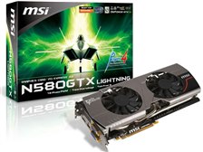 MSI N580GTX Lightning [PCIExp 1.5GB] 価格比較 - 価格.com