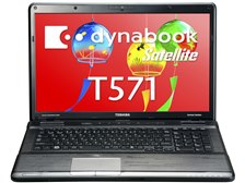 Windowsノート本体 TOSIBA Satellite T571/W5TC i7 12 128GB 東芝 dynabook Satellite T571 T571/W5TC PT5715TCBTBW-K 価格.com限定