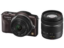 コンパクトデジタルカメラ DMC-GF3W パナソニック LUMIX DMC-GF3W-T ダブルレンズキット