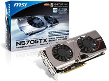 MSI Computer ビデオカード GeForce GTX570 GDDR5 1280MB PCI-E N570GTX-M2D12 D5 MSI N570GTX Twin Frozr III Power Edition/OC [PCIExp 1280MB