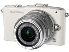 【美品】OLYMPUS pen mini e-pm1 白 ホワイト レンズ付き OLYMPUS PEN オリンパス ミラーレス mini E-PM1 ホワイト レンズ