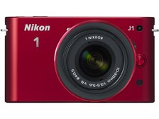 ニコン Nikon 1 J1 標準ズームレンズキット [レッド] オークション比較 ...