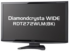 三菱電機 Diamondcrysta WIDE RDT272WLM(BK) [27インチ ブラック