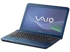 SONY VAIO Eシリーズ VPCEG2AJ Celeron搭載モデル [14型ワイド ブルー ...