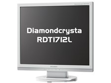 ① 三菱モニター　MITSUBISHI RDT1712L ① 三菱モニター MITSUBISHI RDT1712L 三菱電機、スクエアパネル