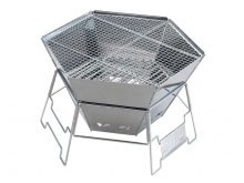 キャプテンスタッグ ヘキサステンレスファイアグリル M-6500 価格比較