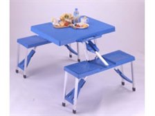 キャプテンスタッグ アルミピクニックテーブル M-8421 [ブルー] 価格比較 - 価格.com