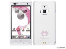 Disney Mobile on docomo F-08D [SHINY WHITE]の製品画像 - 価格.com