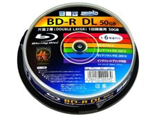 購入日本 HI-DISC BD-R HDBDRDL260RP50 (DL/50枚/6倍速) データ用