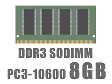 ノーブランド SODIMM DDR3 PC3-10600 8GB オークション比較 - 価格.com