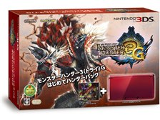 3DS モンスターハンター3G はじめてハンターパック フレアレッド 任天堂 モンスターハンター3(トライ)G はじめてハンターパック フレア