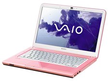 VAIO Cシリーズ VPCCA4AJ Core i3/メモリー4GB搭載モデル [14型ワイド ピンク]の製品画像 - 価格.com