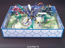 BANDAI LBX ダンボール戦機 オーディーン・パンドラ・フェンリル