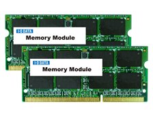 IODATA SDY1600-4GX2 [SODIMM DDR3 PC3-12800 4GB 2枚組] 価格比較