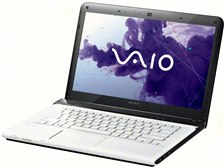 SONY VAIO Eシリーズ SVE14119FJW [ホワイト] オークション比較 - 価格.com