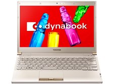 東芝dynabook〔PTEX-3EPSJG2〕シャンパンゴールド