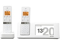 【送料無料】SHARP インテリアホン コードレス電話機 JD-4C2CW-P