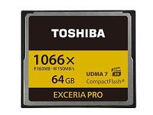 カメラTOSHIBA CFカード　EXCERIA   1066×  64GB  2枚