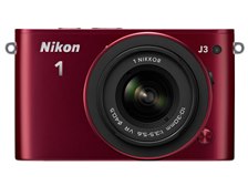 ニコン Nikon 1 J3 標準ズームレンズキット [レッド] 価格比較 - 価格.com