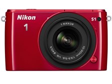 ニコン Nikon 1 S1 標準ズームレンズキット [レッド] オークション比較