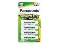 パナソニック 充電式エボルタ 単3形 4本パック(スタンダードモデル) BK